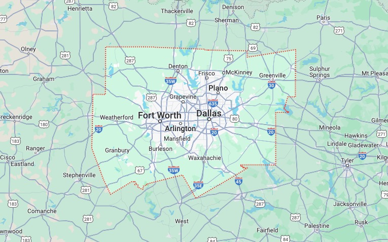 DFW Map